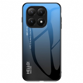 Kuori Xiaomi 15t Pro Hello-karkaistu Lasi