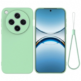 Kuori Oppo Find X8 Pro Nestemäinen Silikoni Hihnalla Suojakuori