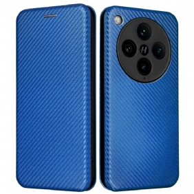 Nahkakotelo Oppo Find X8 Pro Hiilikuitu