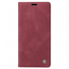 Nahkakotelo Vivo V40 5g Silkkinen Kosketus Yikatu