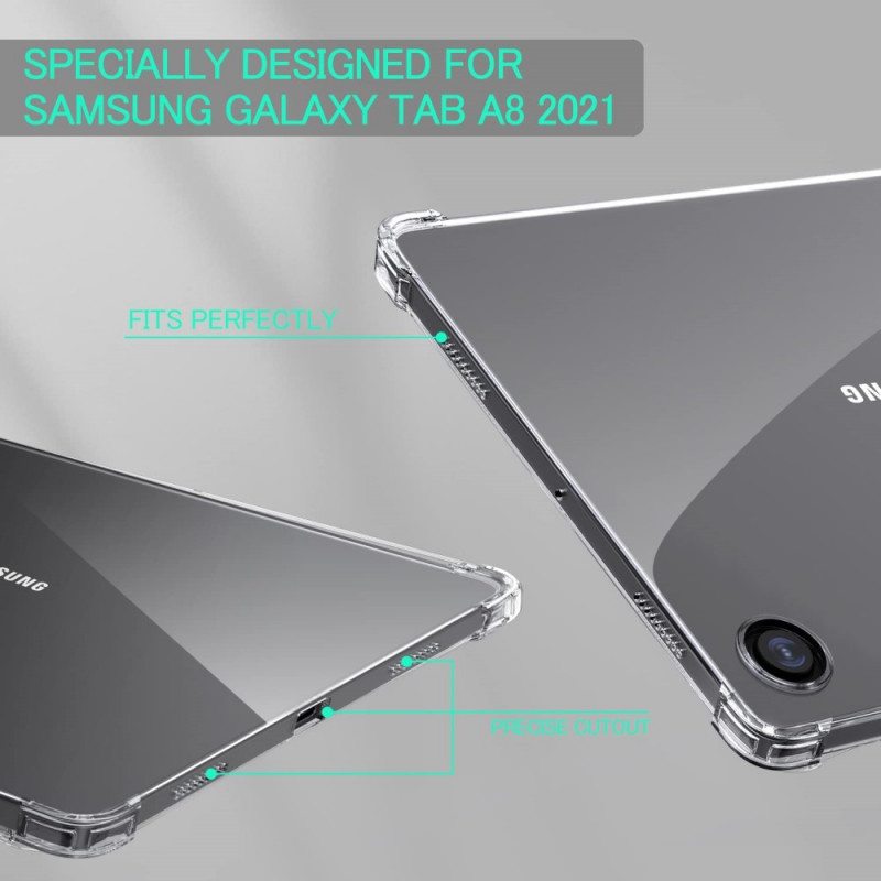 Case Samsung Galaxy Tab A8 (2021) Kirkas Silikoni
