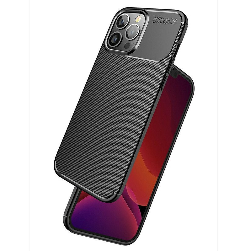 Case iPhone 13 Pro Max Joustava Hiilikuiturakenne