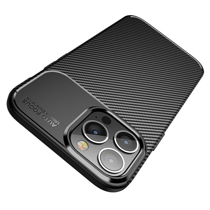Case iPhone 13 Pro Max Joustava Hiilikuiturakenne