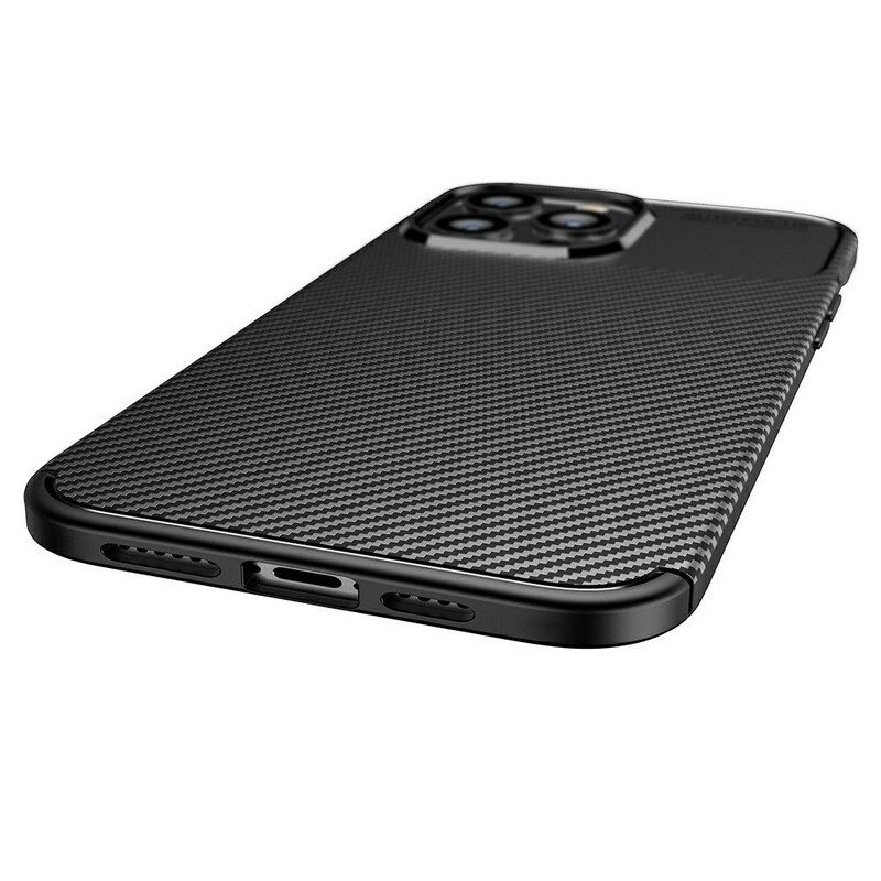 Case iPhone 13 Pro Max Joustava Hiilikuiturakenne