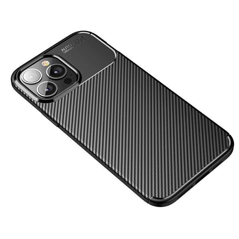 Case iPhone 13 Pro Max Joustava Hiilikuiturakenne