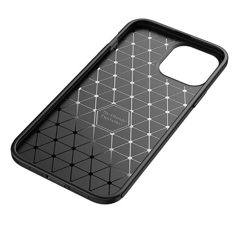 Case iPhone 13 Pro Max Joustava Hiilikuiturakenne