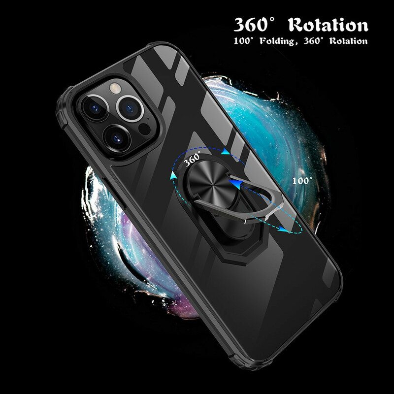 Case iPhone 13 Pro Max Premium Ring -hybridi