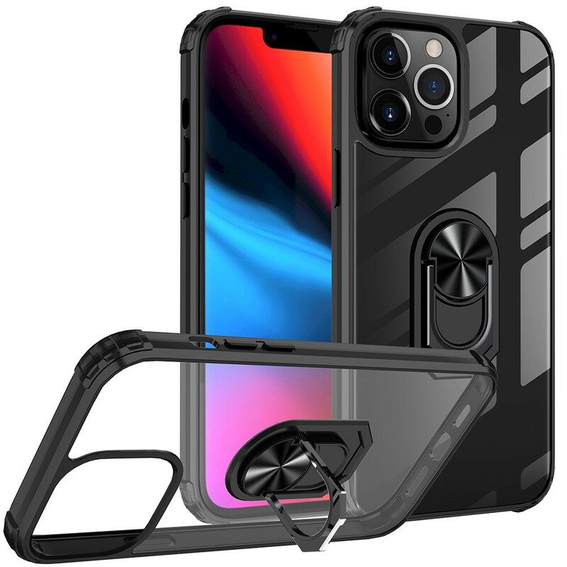 Case iPhone 13 Pro Max Premium Ring -hybridi