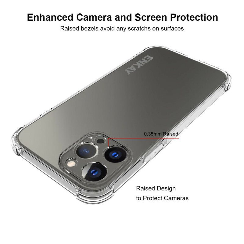 Case iPhone 13 Pro Max Yhdistelmä Ja Karkaistu Lasi Enkay