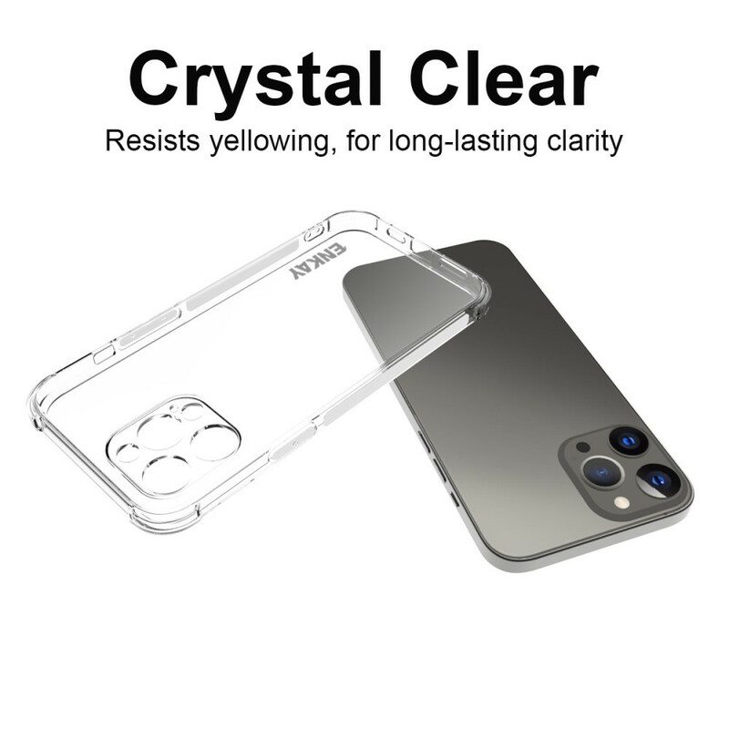 Case iPhone 13 Pro Max Yhdistelmä Ja Karkaistu Lasi Enkay