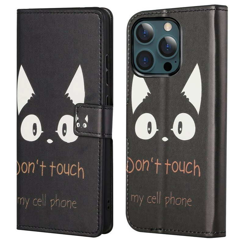 Kotelot iPhone 13 Pro Max Älä Koske Kännykkääni