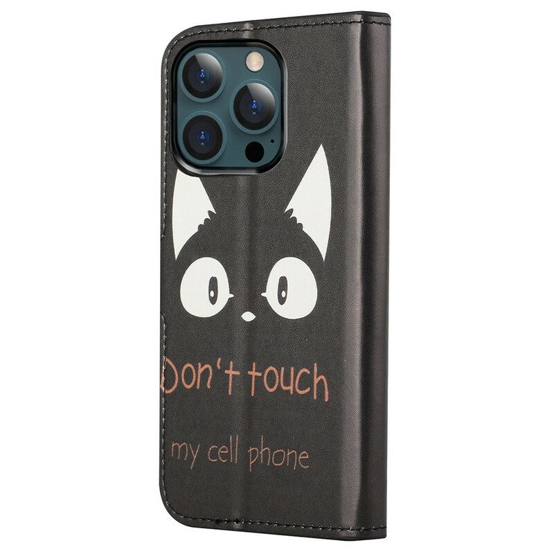 Kotelot iPhone 13 Pro Max Älä Koske Kännykkääni