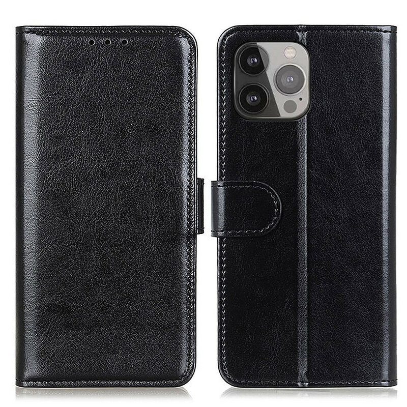 Kotelot iPhone 13 Pro Max Faux Leather Finesse