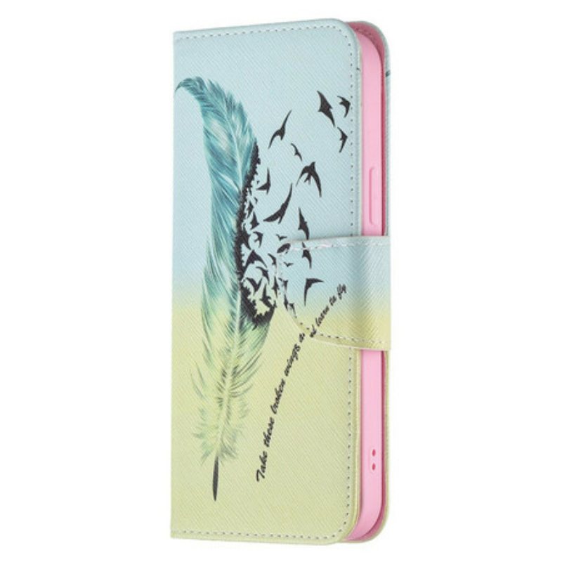 Kotelot iPhone 13 Pro Max Oppia Lentämään