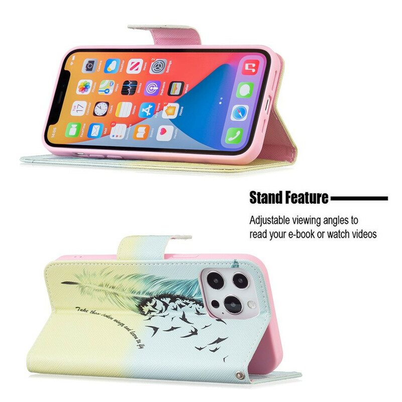 Kotelot iPhone 13 Pro Max Oppia Lentämään