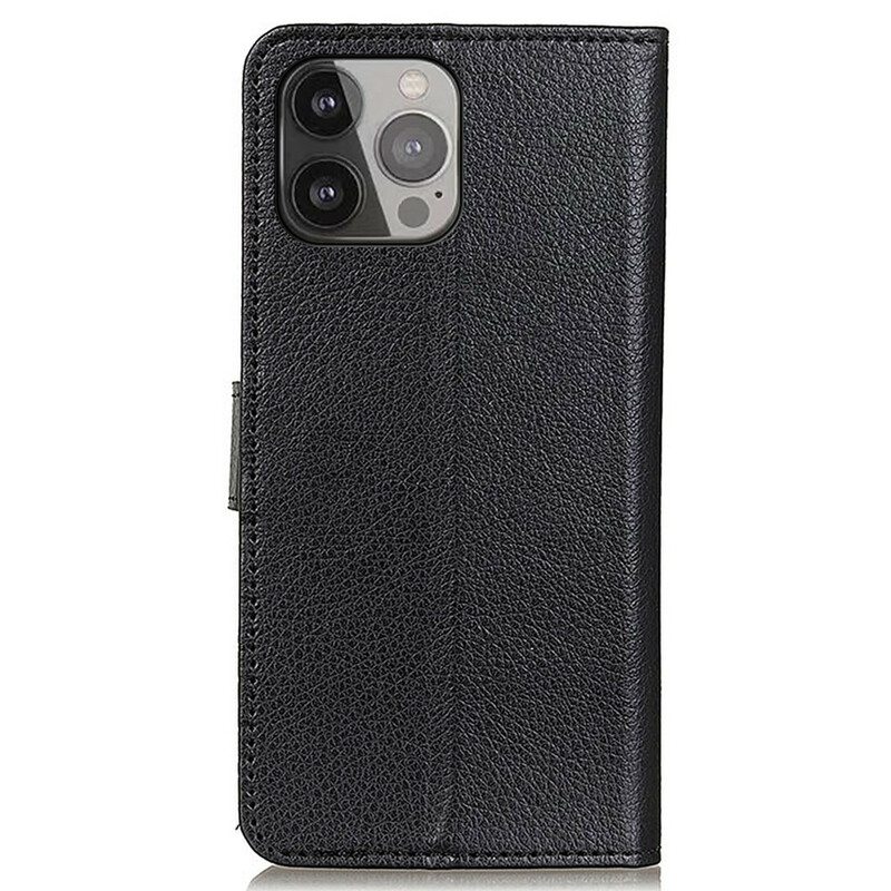 Kotelot iPhone 13 Pro Max Perinteinen Keinonahka