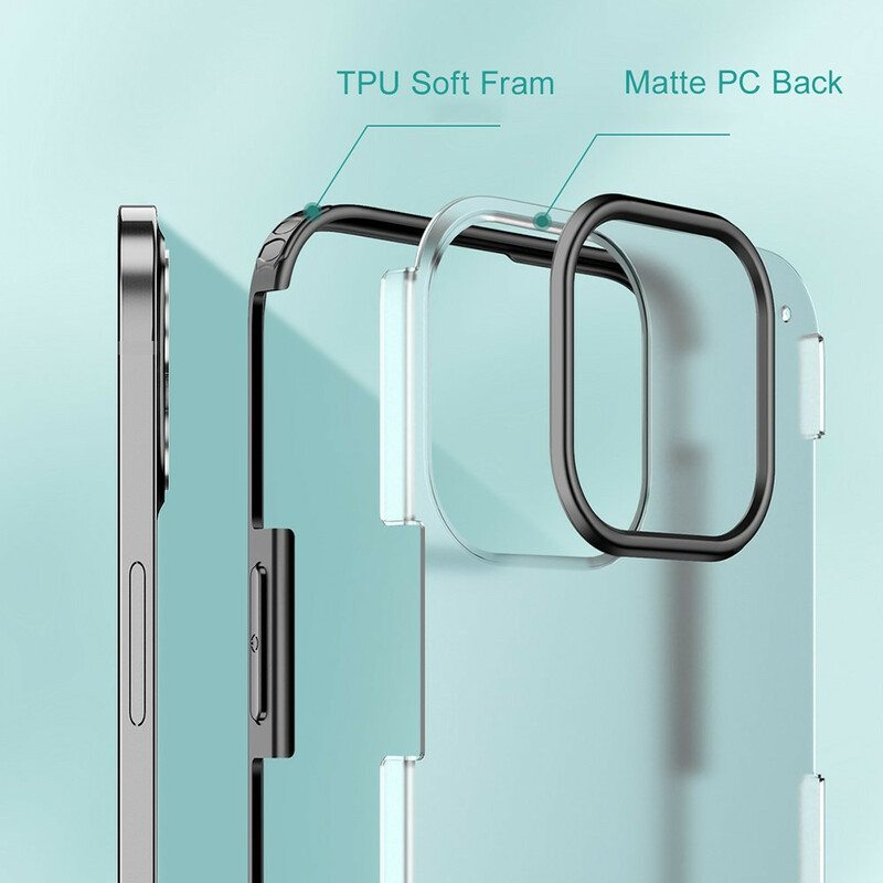 Kuori iPhone 13 Pro Max Frosty Hybridi