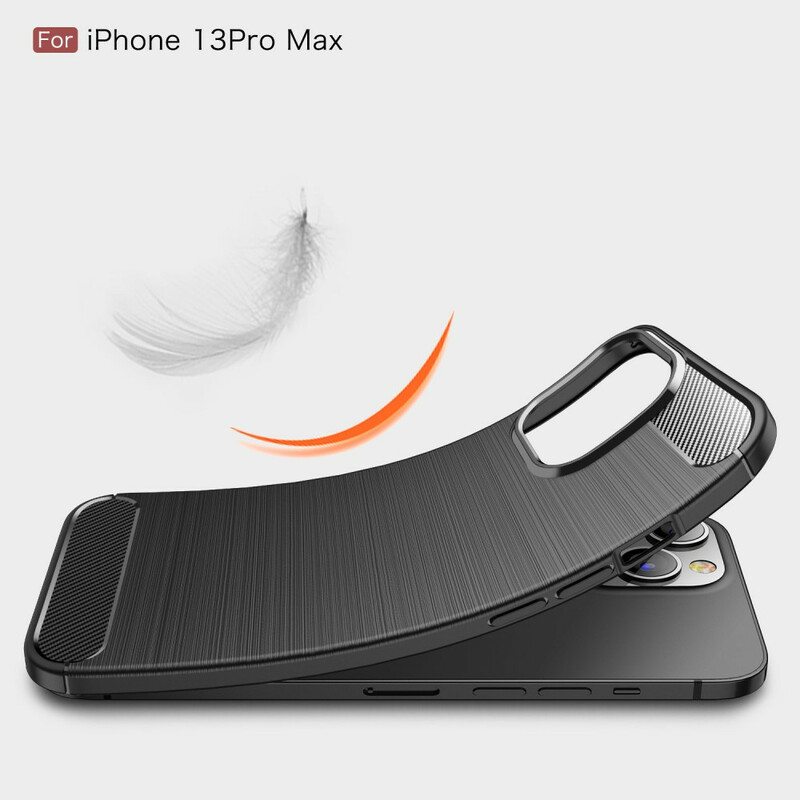 Kuori iPhone 13 Pro Max Harjattua Hiilikuitua