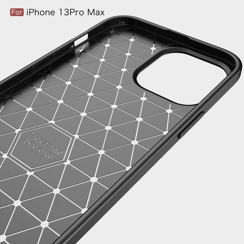 Kuori iPhone 13 Pro Max Harjattua Hiilikuitua