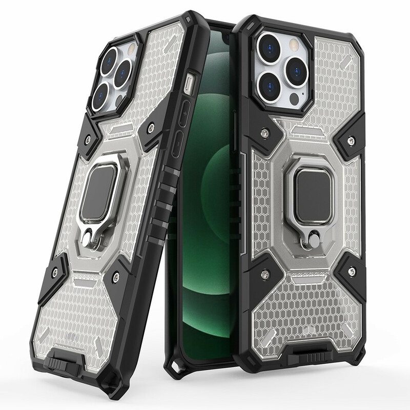 Kuori iPhone 13 Pro Max Hunajakenno Renkaalla