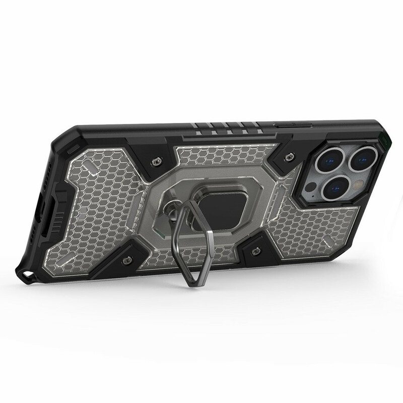 Kuori iPhone 13 Pro Max Hunajakenno Renkaalla