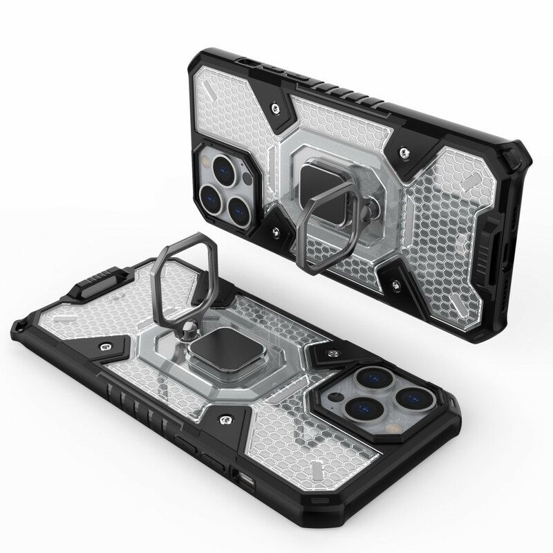 Kuori iPhone 13 Pro Max Hunajakenno Renkaalla