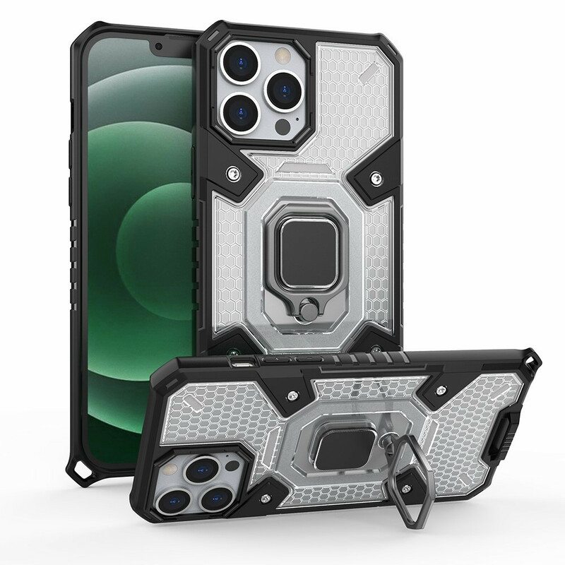 Kuori iPhone 13 Pro Max Hunajakenno Renkaalla