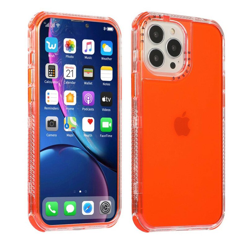 Kuori iPhone 13 Pro Max Läpinäkyvä Sävytetty