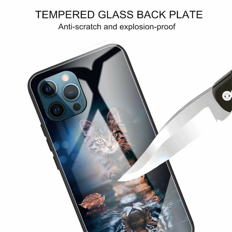 Kuori iPhone 13 Pro Max My Tiger Tempered Glass