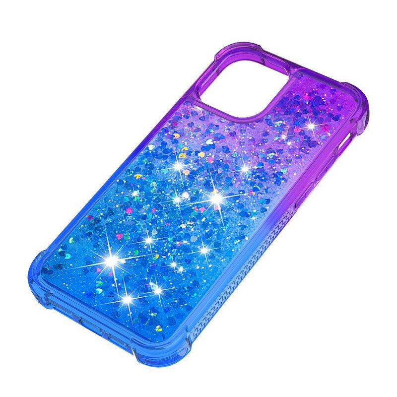 Kuori iPhone 13 Pro Max Paljetit Värit