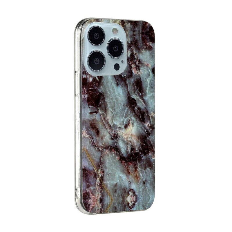 Kuori iPhone 13 Pro Max Yksinkertaistettu Marmori