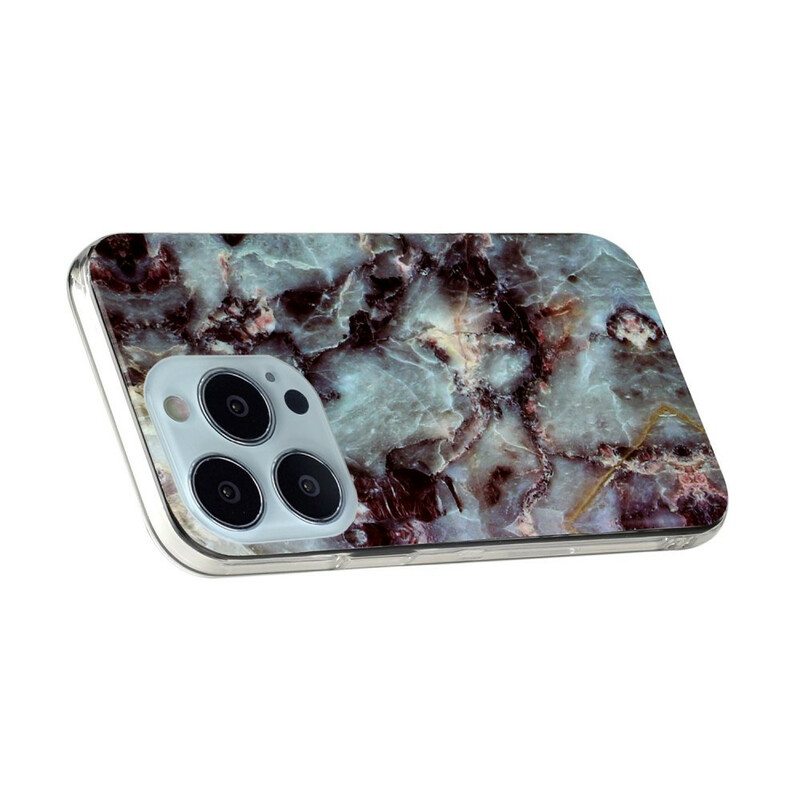Kuori iPhone 13 Pro Max Yksinkertaistettu Marmori