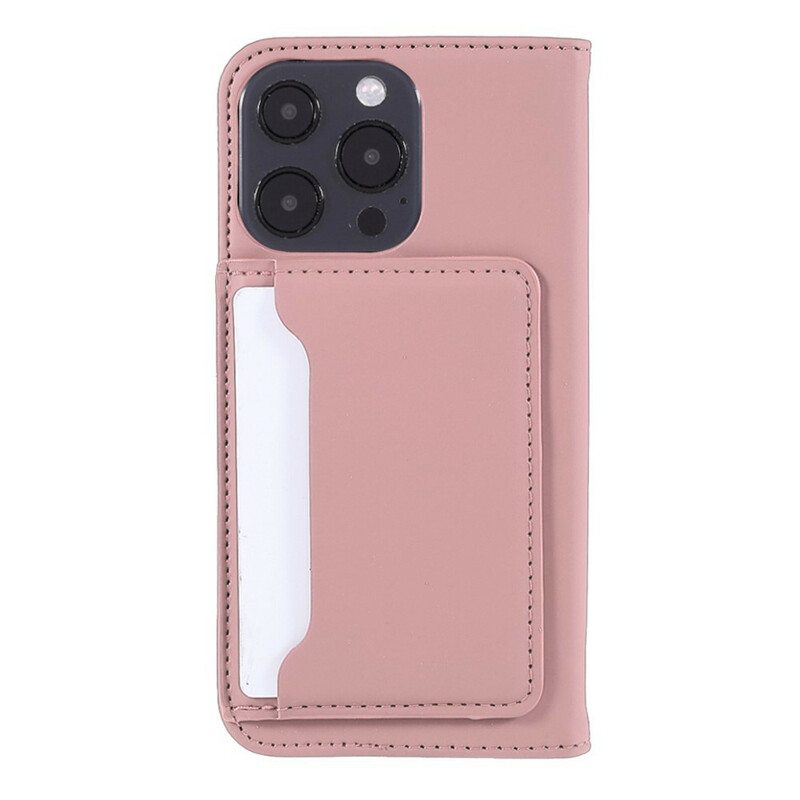 Puhelinkuoret iPhone 13 Pro Max Kotelot Flip Korttipidikkeen Teline