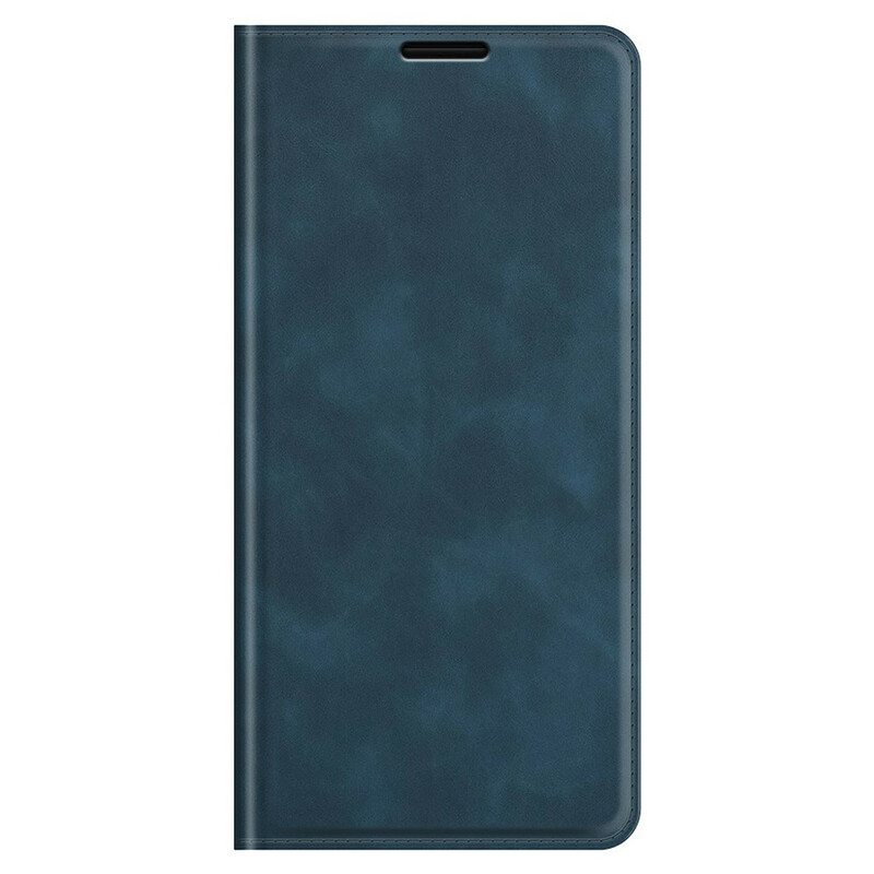 Puhelinkuoret iPhone 13 Pro Max Kotelot Flip Silkkipehmeä Nahkaefekti