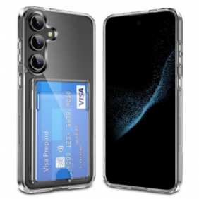 Kuori Samsung Galaxy S26 Plus Läpinäkyvä Korttikotelolla