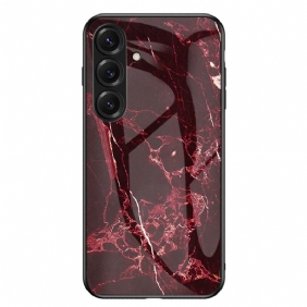 Kuori Samsung Galaxy S26 Plus Marmorikuvioinen Karkaistu Lasi