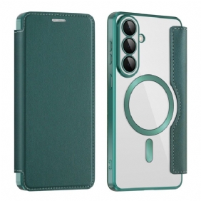 Nahkakotelo Samsung Galaxy S26 Plus Magneettinen Rfid-korttikotelo