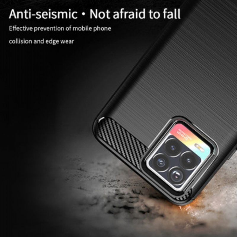 Kuori Realme 8 / 8 Pro Mofi Harjattu Hiilikuitu