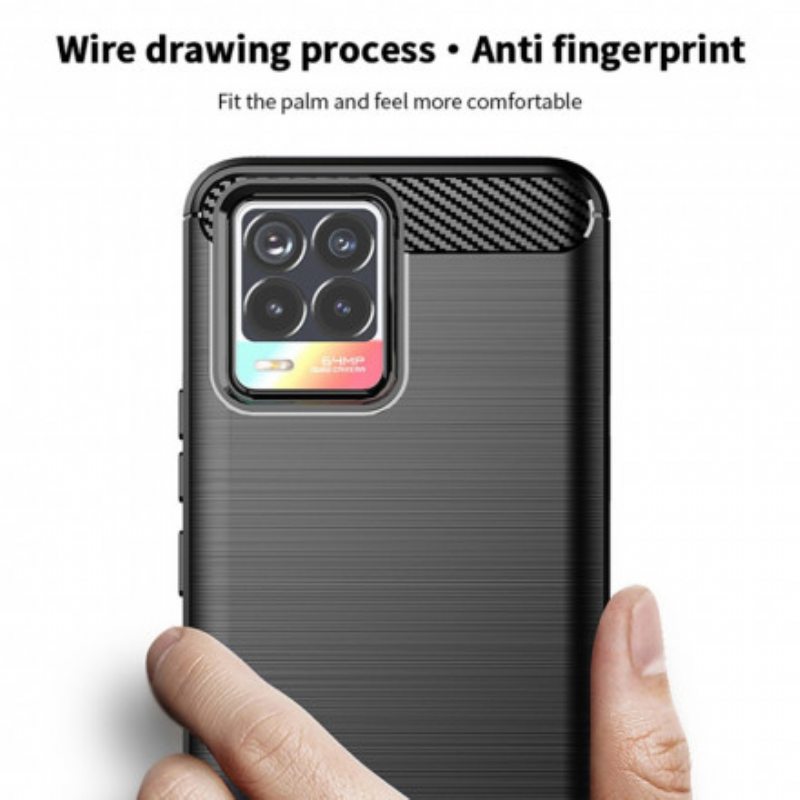Kuori Realme 8 / 8 Pro Mofi Harjattu Hiilikuitu