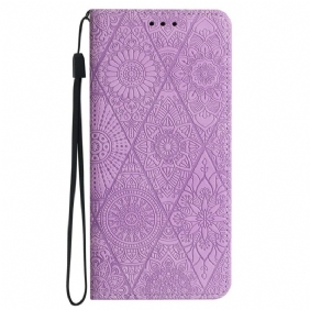 Nahkakotelo Xiaomi 15t Tilkkutyö