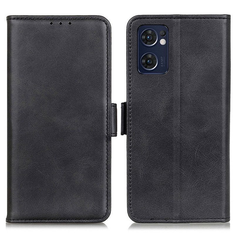 Kotelot Oppo Find X5 Lite Kaksoisläppä