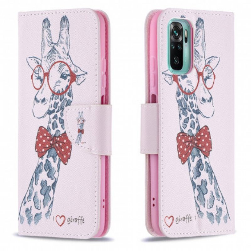 Kotelot Xiaomi Redmi Note 10 / 10S Taitava Kirahvi