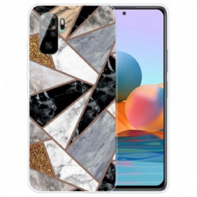 Kuori Xiaomi Redmi Note 10 / 10S Intensiivinen Geometrinen Marmori