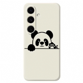 Kuori Samsung Galaxy S25 Fe Panda-silikoni