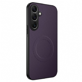 Kuori Samsung Galaxy S25 Fe Yhteensopiva Magsafe-hiilikuidun Kanssa