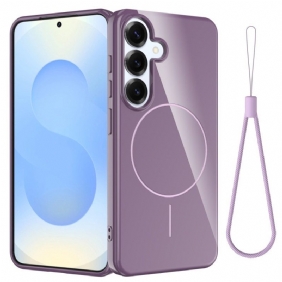 Kuori Samsung Galaxy S25 Fe Yhteensopiva Magsafen Kanssa Rannehihnalla