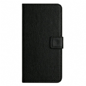 Nahkakotelo Samsung Galaxy S25 Fe Klassinen Musta