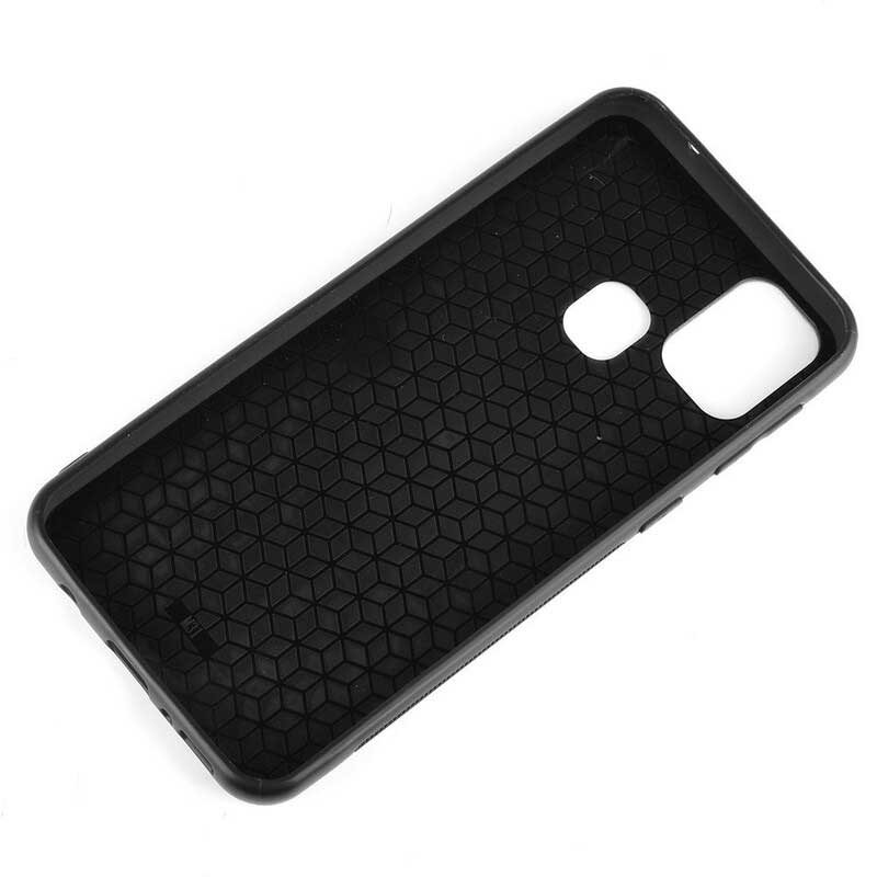 Case Samsung Galaxy M31 Couture-nahkaefekti