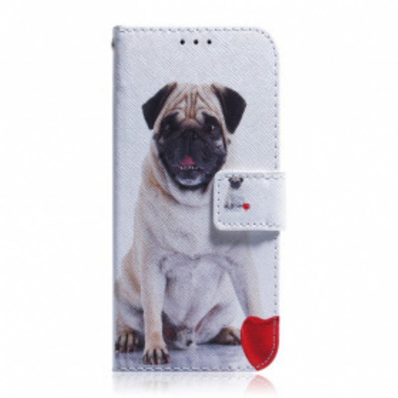 Flip Case Motorola Edge 20 Mopsi Koira
