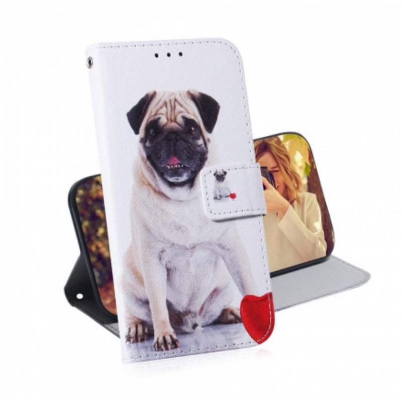 Flip Case Motorola Edge 20 Mopsi Koira